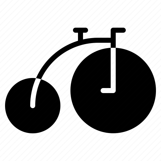 Bike, cycle, old, transportation, vehicle, vintage icon - Download on Iconfinder