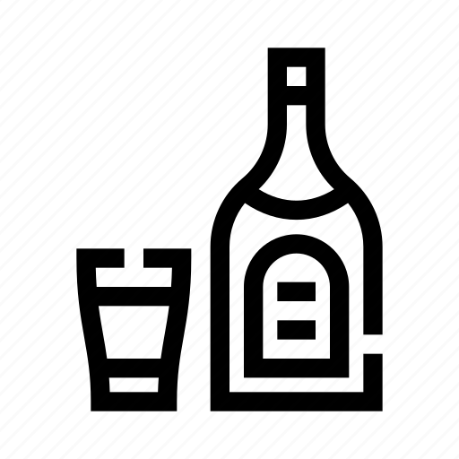Rum, glass, bottle, drink, alcohol, restaurant, bar icon - Download on Iconfinder