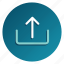upload, icon, file 