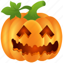 food, halloween, lantern, pumpkin, scary, smile, vegetable 