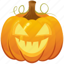 food, halloween, lantern, pumpkin, scary, ugly, vegetable