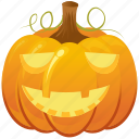 food, halloween, lantern, pumpkin, scary, smile, vegetable