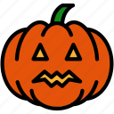 food, halloween, horror, pumpkin, vegetable