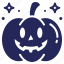 halloween, pumpkin, scary, smile, horror 