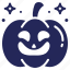 halloween, pumpkin, scary, smile, horror 