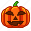 emoji, emoticon, emotion, halloween, lantern, pumpkin, spooky 