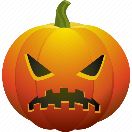 Dark, halloween, pumpkin, horror, jack o lantern icon - Download on Iconfinder