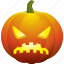 angry, sad, halloween, pumpkin, ugly, bad 