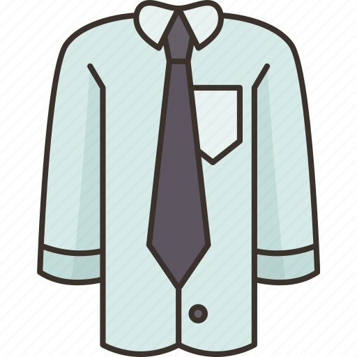 Shirt, tie, clothes, men, fashion icon - Download on Iconfinder