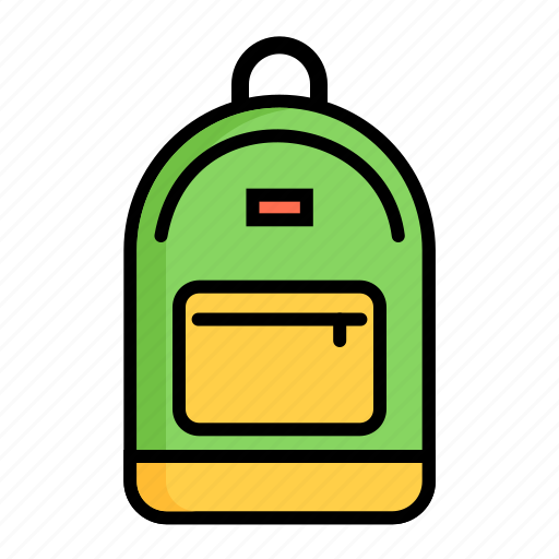 Haversack, knapsack, packsack, rucksack, backpack, bag, school icon - Download on Iconfinder