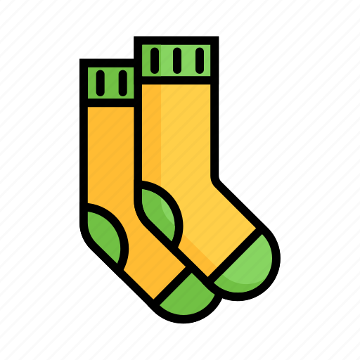 Socks, sox, cloth, clothes, clothing, laundry, wear icon - Download on Iconfinder