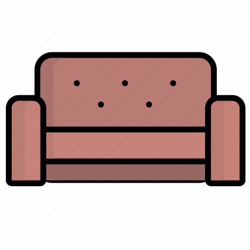 Couch, divan, lounge, ottoman, settee, sofa, seat icon - Download on Iconfinder