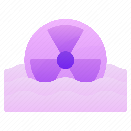 Radiation, nuclear, radioactive, danger, caution icon - Download on Iconfinder