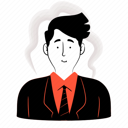 Avatars, and, characters, uniform, suit, tie, blazer illustration - Download on Iconfinder