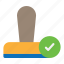 stamp, label 