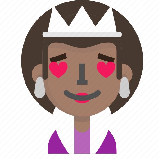 Costume, emoji, female, halloween, love, queen icon - Download on Iconfinder
