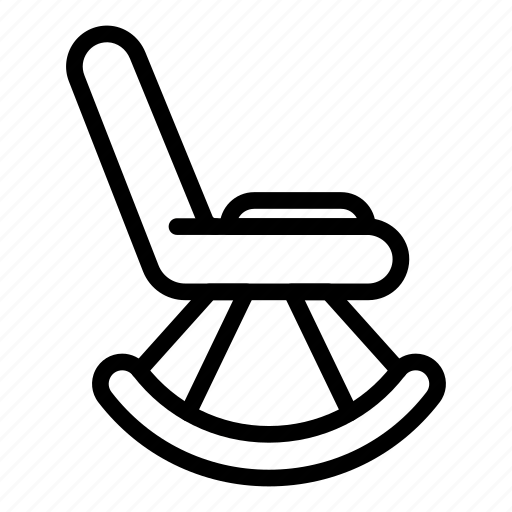 Rocking, chair icon - Download on Iconfinder on Iconfinder