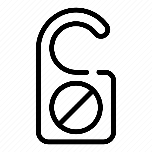 Quiet, space, door, tag icon - Download on Iconfinder