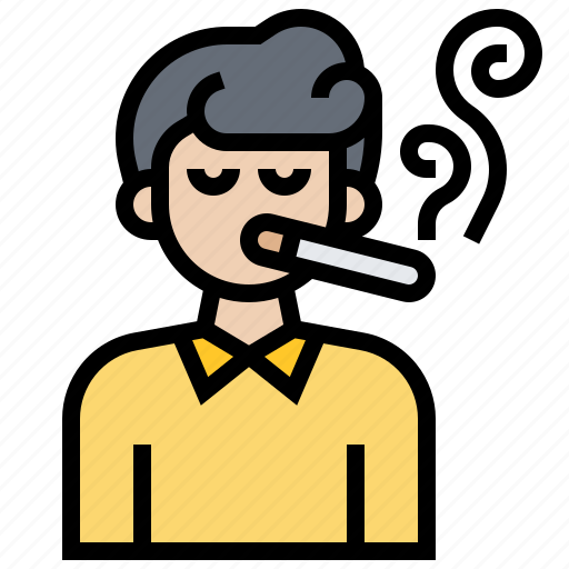 Addiction, person, smoker, smoking, unhealthy icon - Download on Iconfinder