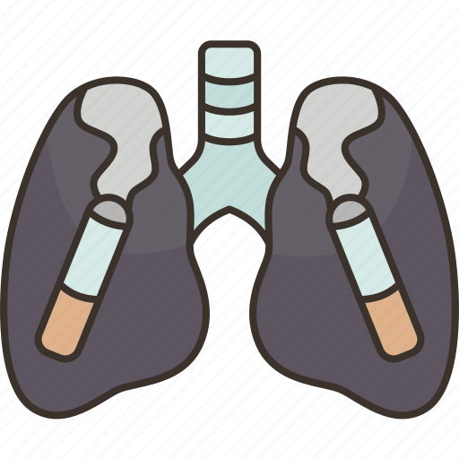 Lungs, smoker, cigarette, disease, danger icon - Download on Iconfinder