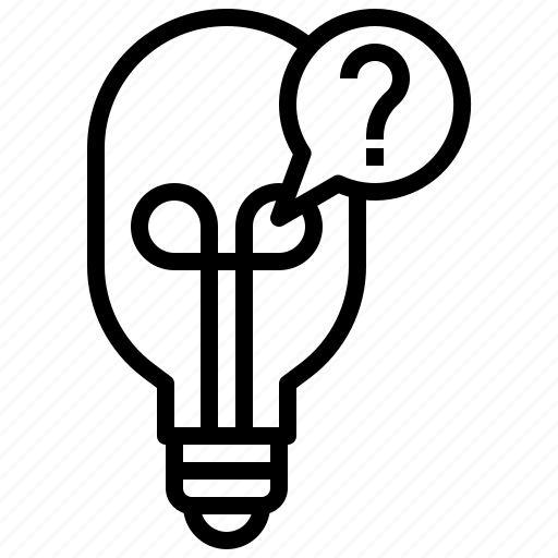 Idea, question, mark, doubt, opinion, brainstorm, thinking icon - Download on Iconfinder