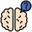 brain, alzheimer, doubt, question, mark, interrogation, human 