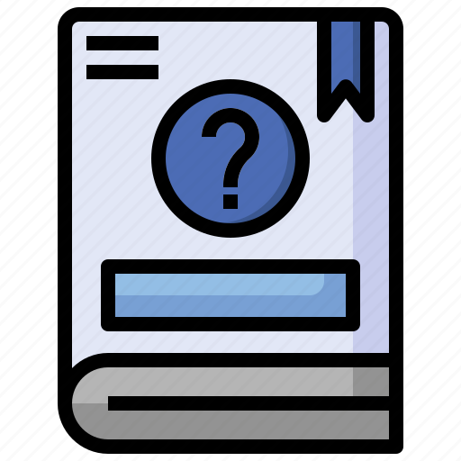 Guide, book, answer, manual, questions, education, settings icon - Download on Iconfinder