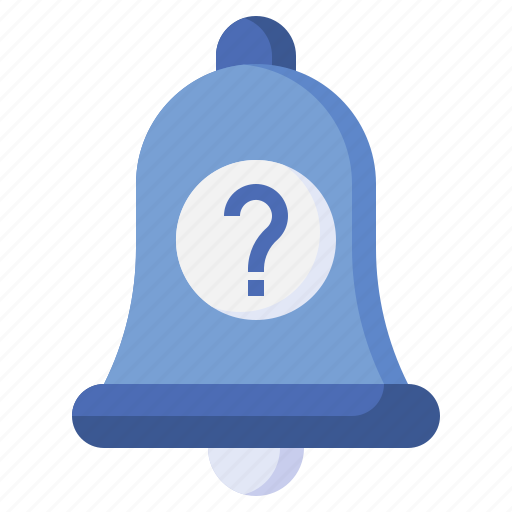 Bell, contest, miscellaneous, quiz, answer, question, button icon - Download on Iconfinder