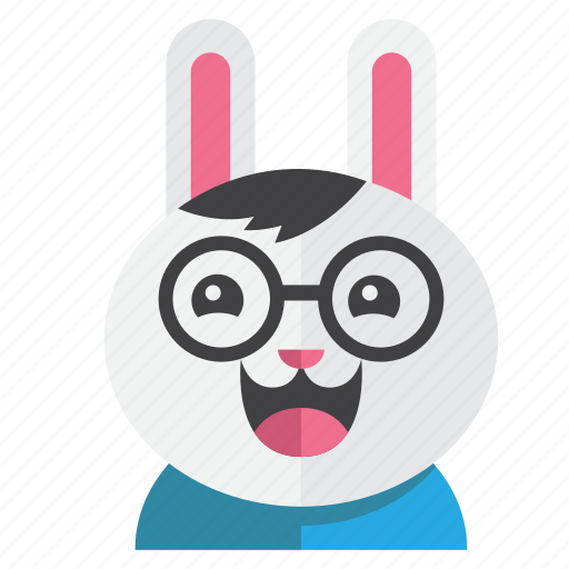 Avatar, bunny, costume, cute, rabbit, smile icon - Download on Iconfinder