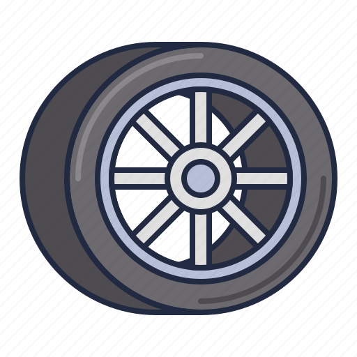 Racing, tire, wheel icon - Download on Iconfinder