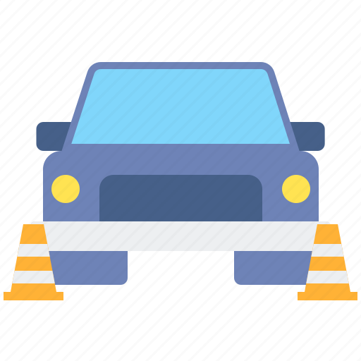 Autocross, automotive, car, cone icon - Download on Iconfinder