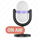 on air, broadcast, podcast, communication, radio, microphone, live 