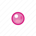 bullet, pink, point