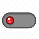 left, red, switch