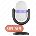 on air, broadcast, podcast, communication, audio, radio, microphone
