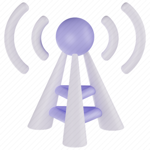 Network pole, wifi tower, internet pole, signal tower, communication tower, radio tower, signals icon - Download on Iconfinder