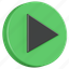 play button, play, video, multimedia, button, music, player 