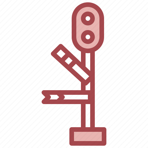 Rail, signal, signals, set, road, crossing icon - Download on Iconfinder