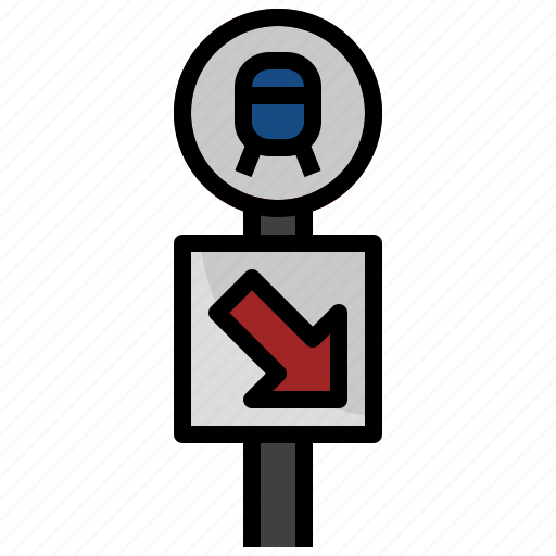 Railway, direction, signals, set, rail, road, train icon - Download on Iconfinder