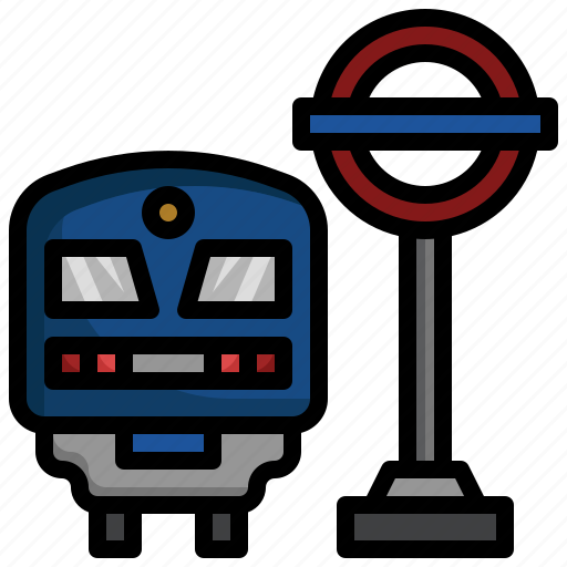Subway, transport, railway, train icon - Download on Iconfinder