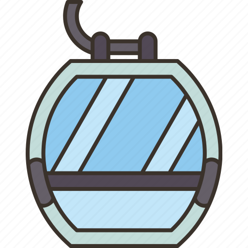 Cable, car, mountain, aerial, travel icon - Download on Iconfinder