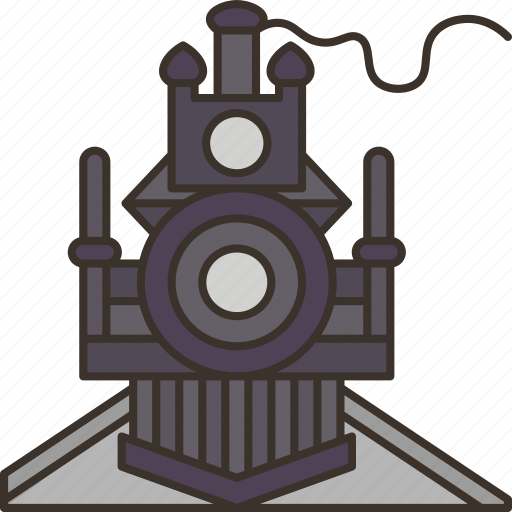 Locomotive, train, engine, steam, transportation icon - Download on Iconfinder