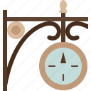 clock, time, hour, train, station