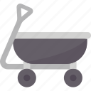 wagon, trolley, cart, transport, material
