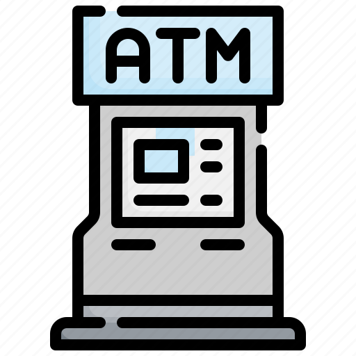Atm, urban, signaling, publicity, buildings icon - Download on Iconfinder