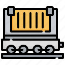 freight, wagon, cargo, train, shipping, transportation, industry