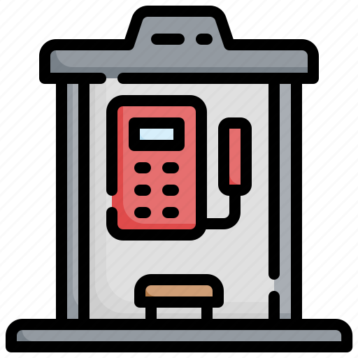 Phonebooth, phone, call, telephone, technology icon - Download on Iconfinder