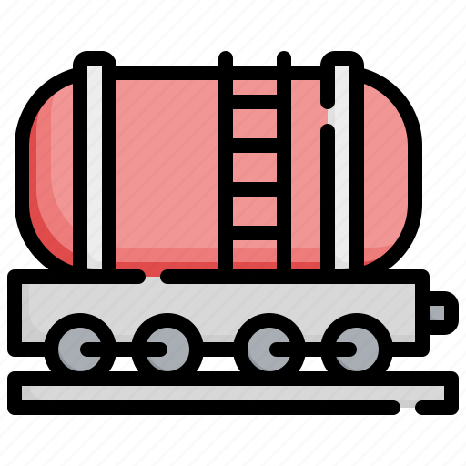 Tank, transportation, industry, vehicle, cargo, train icon - Download on Iconfinder