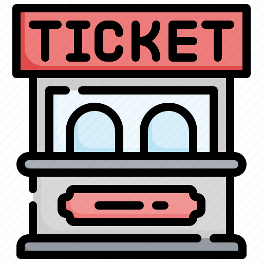 Ticket, office, box, booth, stand, tickets icon - Download on Iconfinder