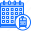 calendar, date, railway, station, train, metro, transport 